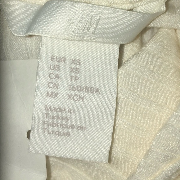 One strap off white blouse H&M - Picture 3 of 3